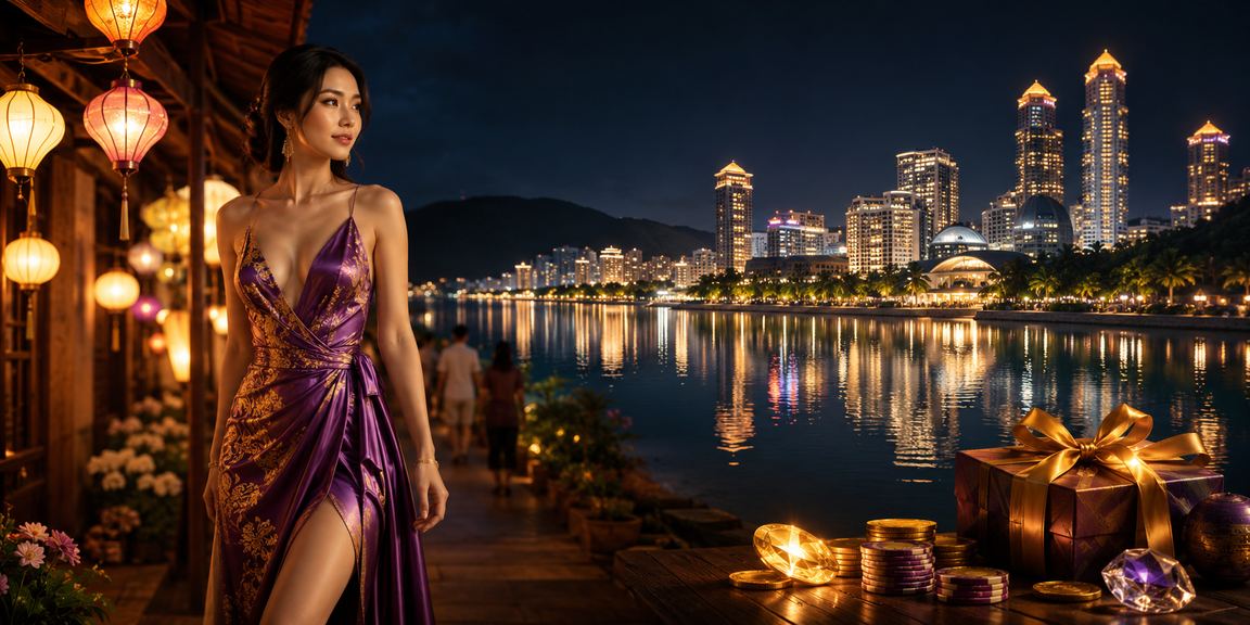 Màn hình giải trí và kèo trực tuyến tại chợ đêm Phú Quốc